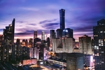 北京CBD夜景