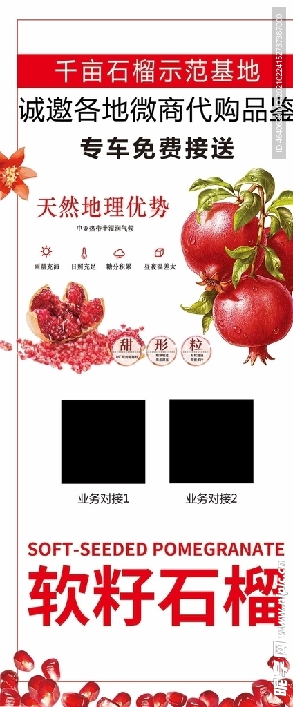 石榴展架