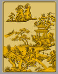 CAD浮雕装饰画模型