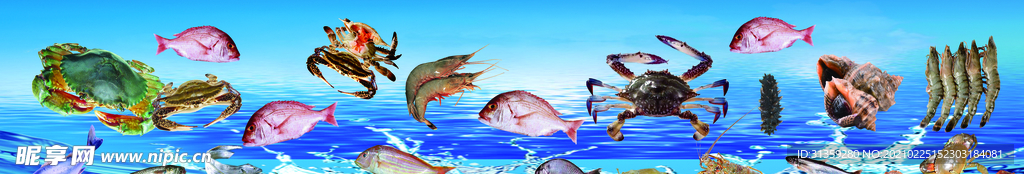 海鲜海报