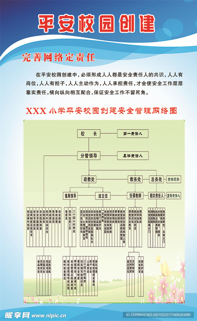 平安校园创建完善网络定责任