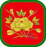 绣花图案eps矢量图