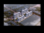 绿城别墅洋房园林景观住宅鸟瞰