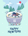 韩国可爱卡通老鼠