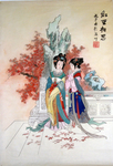 古代美女插画