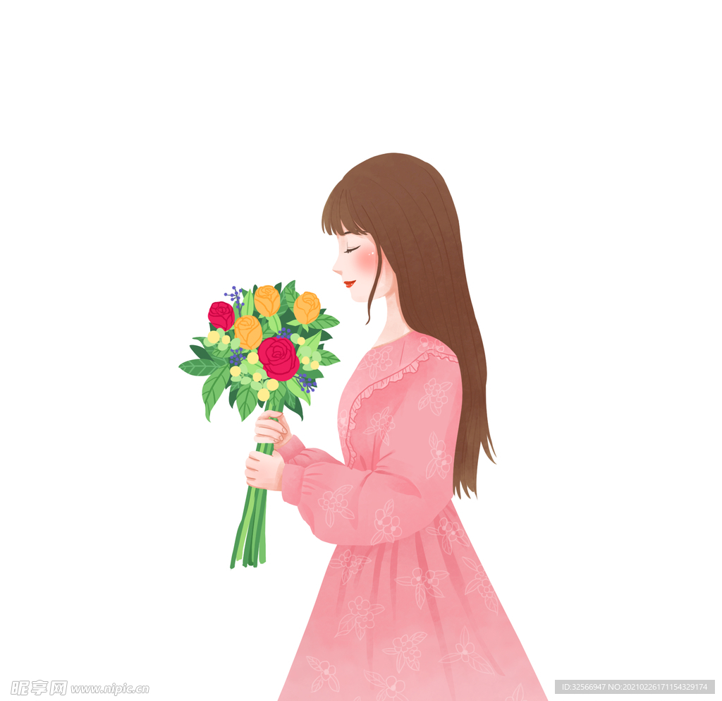卡通女孩