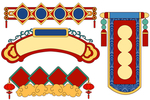 牛年国潮素材