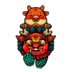 牛年国潮素材