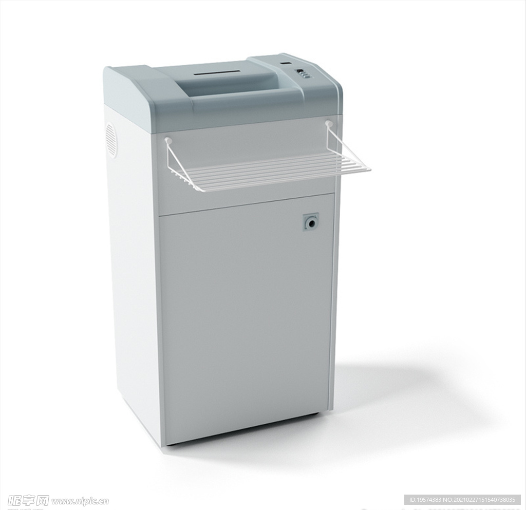 C4D模型碎纸机