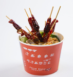 辣串面 图片