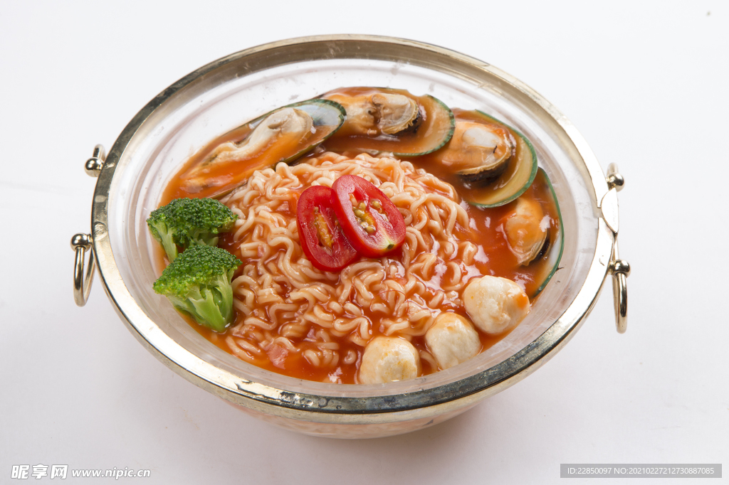 辣串面 图片