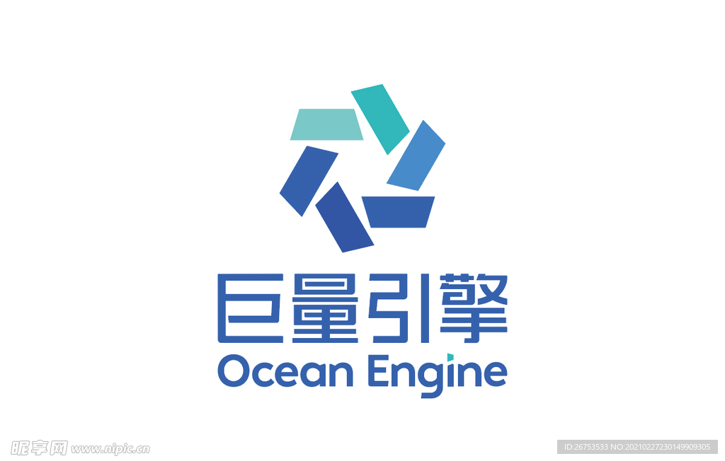 巨量引擎 标志 LOGO