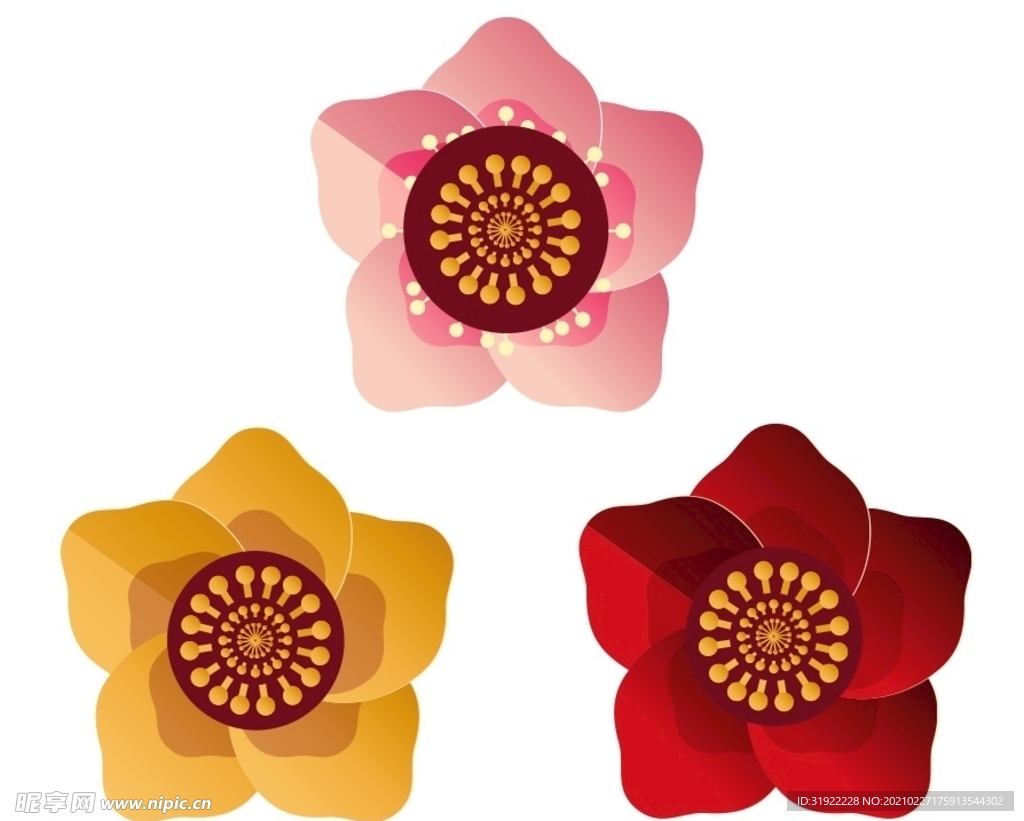 立体花 壹