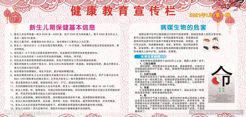 健康教育宣传栏