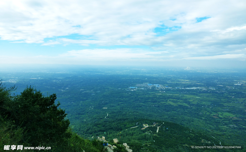 青山 蓝天 云 山 风景
