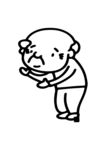 老人插画