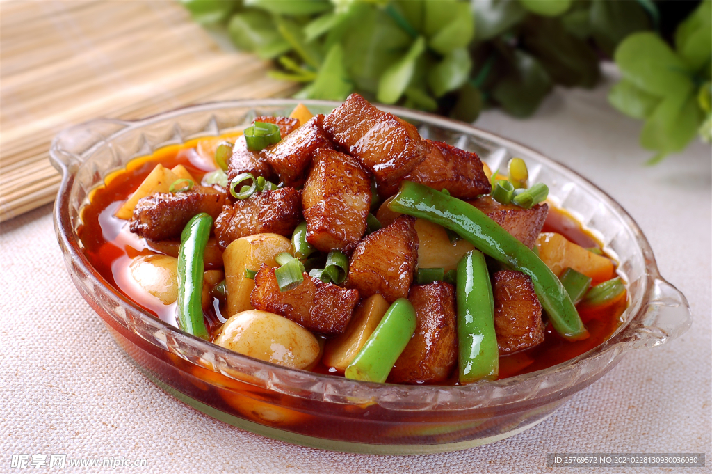 双豆烧肉