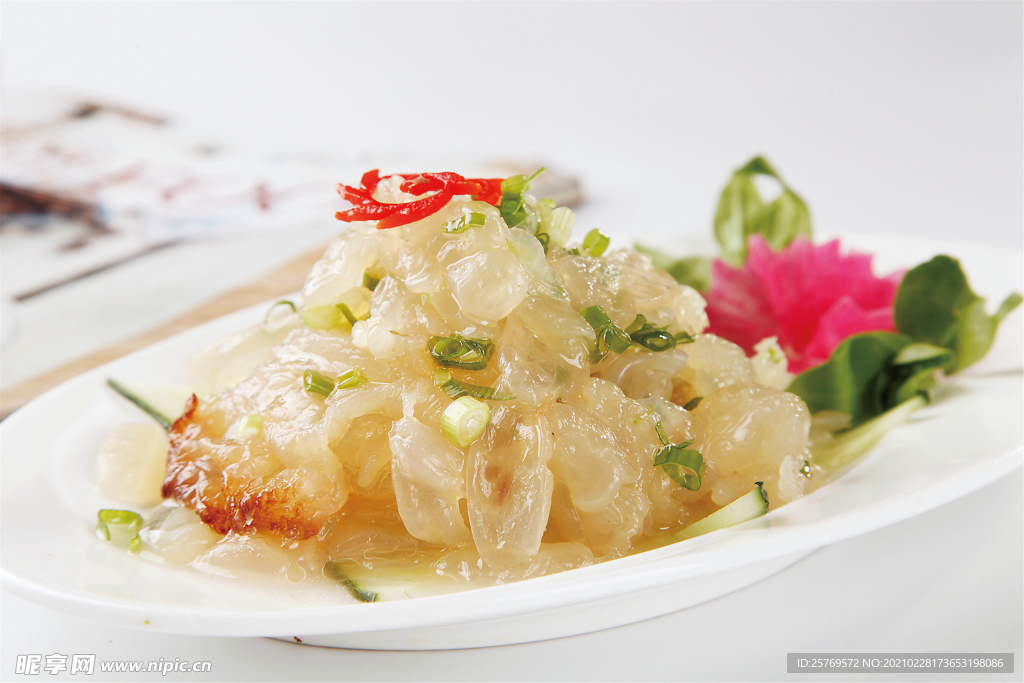 葱油蜇头