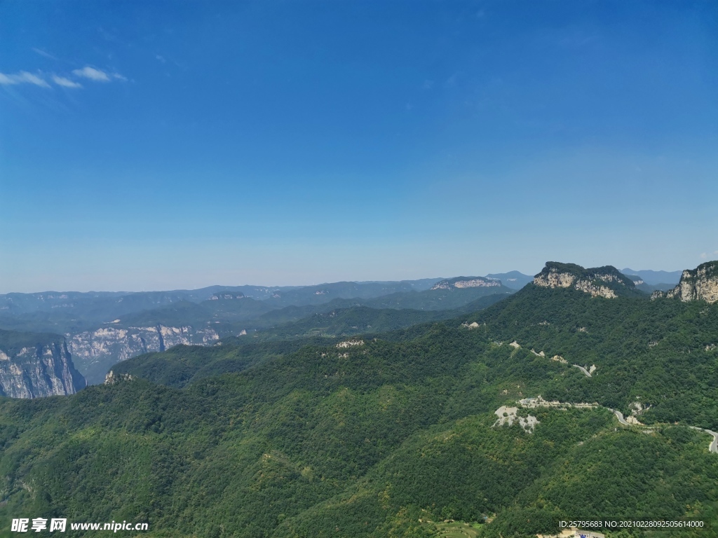 云台山群山