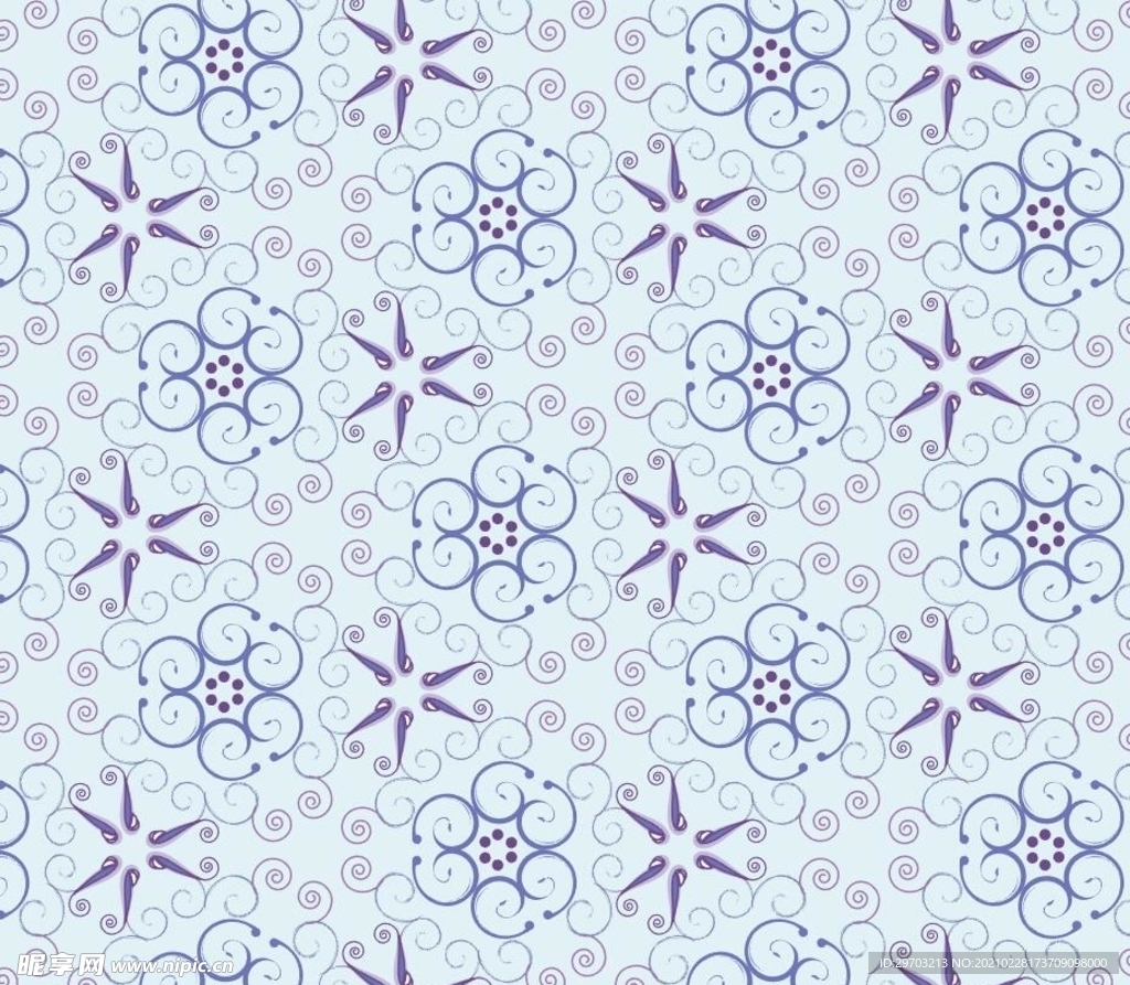 欧式花纹