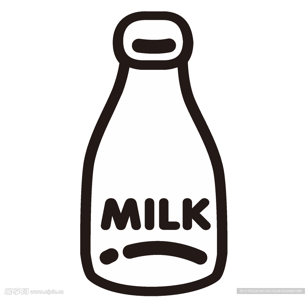 牛奶瓶 牛奶
