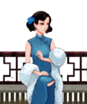 旗袍女子