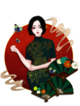 旗袍女子