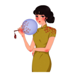 旗袍女子