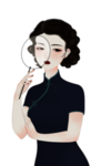 旗袍女子
