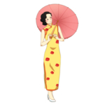 旗袍女子