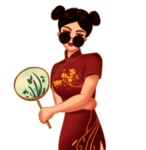 旗袍女子