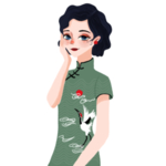 旗袍女子