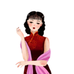 旗袍女子