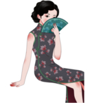 旗袍女子