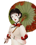 旗袍美女