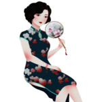 旗袍美女