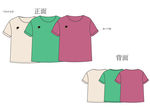 电脑手绘T恤款式图
