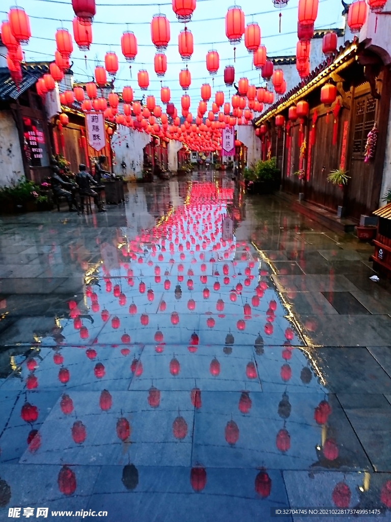 婺源老街风光