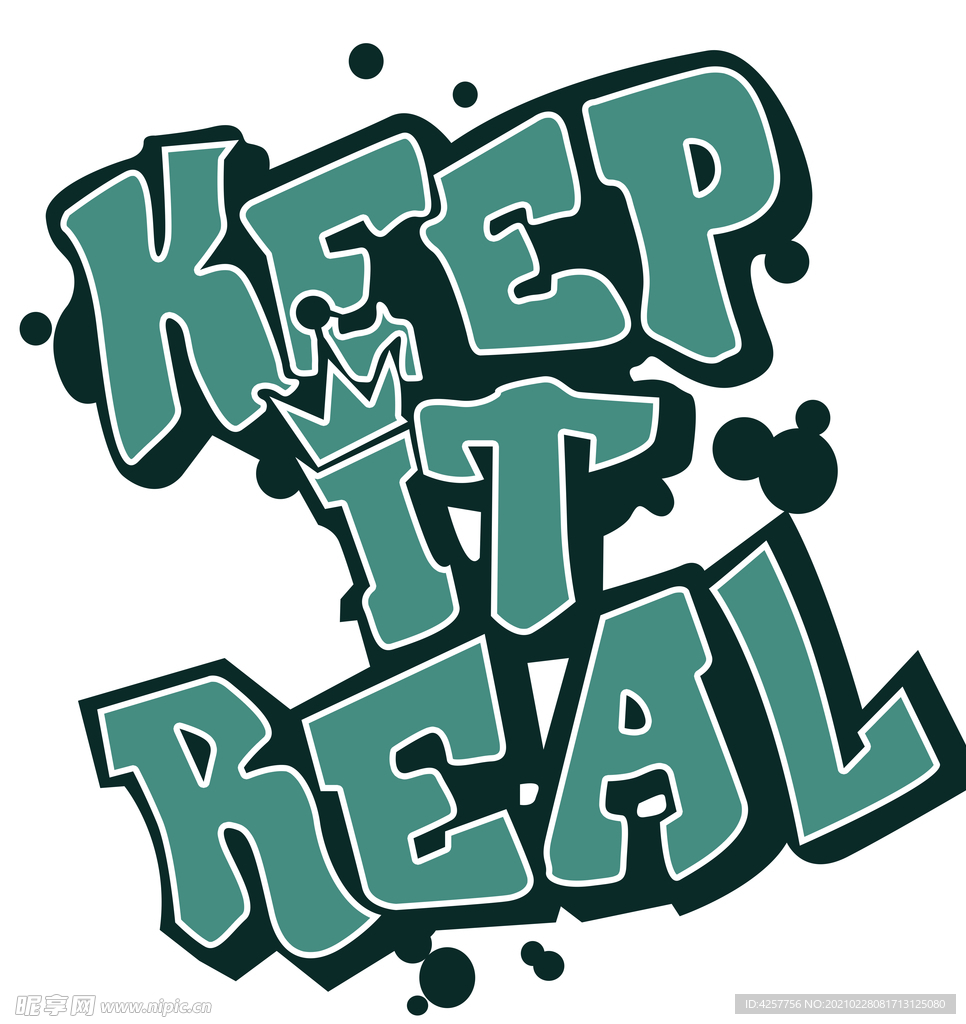 KEEP手绘底色T恤底图