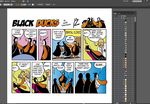 黄嘴黑鸭卡通分镜漫画英语对白