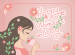 妇女节祝福卡片