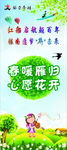 春暖燕归  心愿花开
