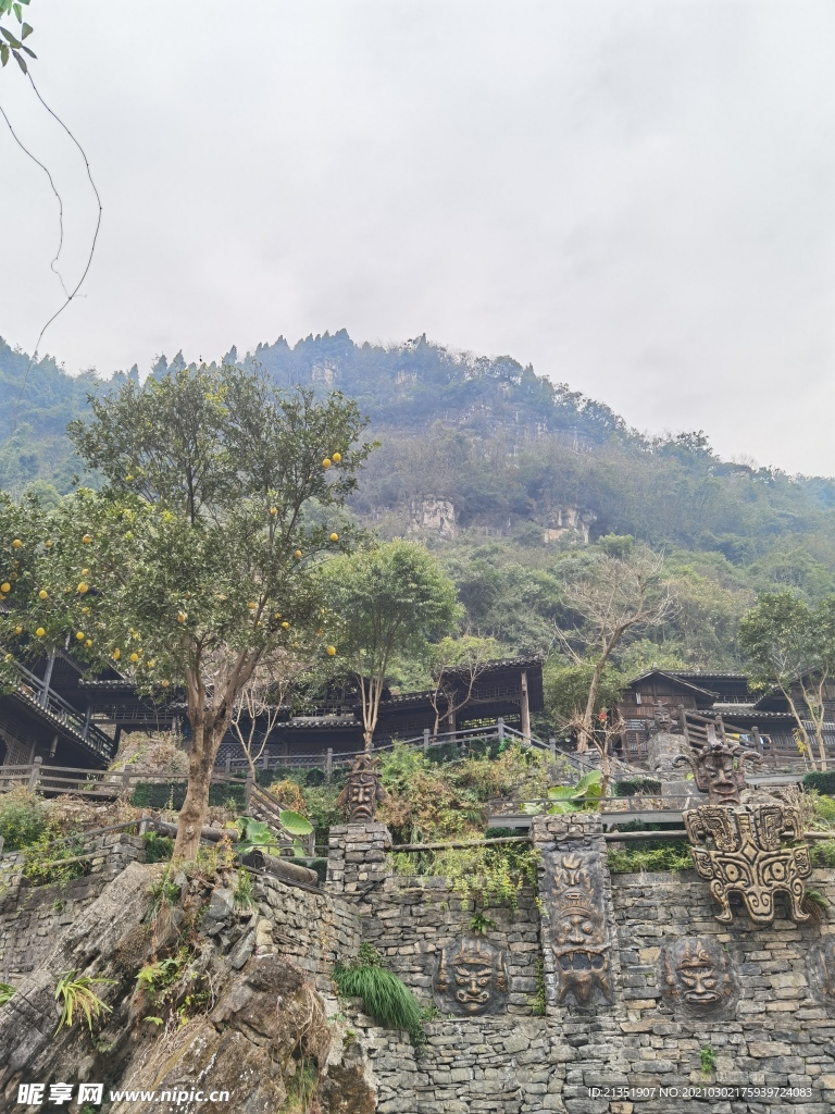 宜昌三峡人家风景