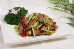 小炒黄牛肉