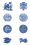 青花瓷图案