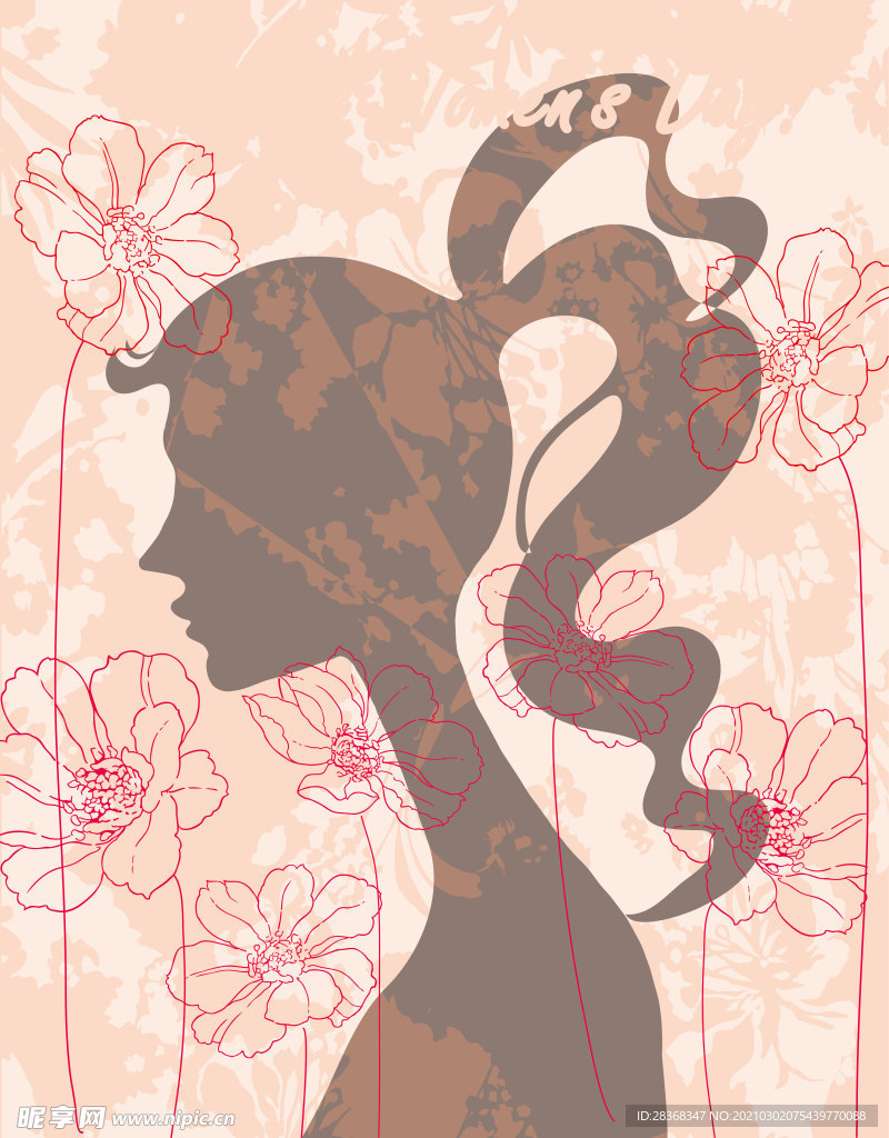 妇女节背景