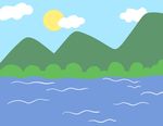 插画背景