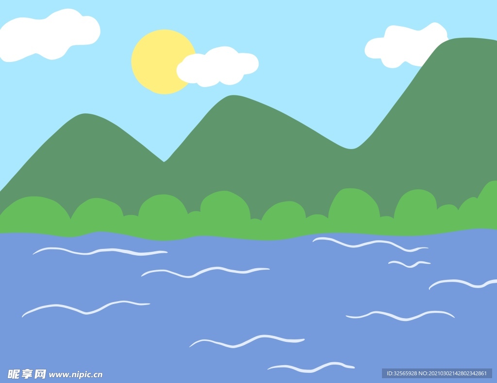 插画背景
