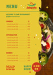 餐厅菜单PSD模板设计