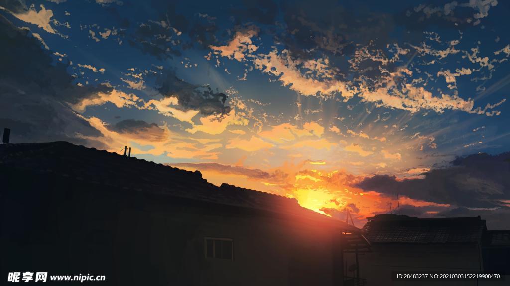 动漫背景
